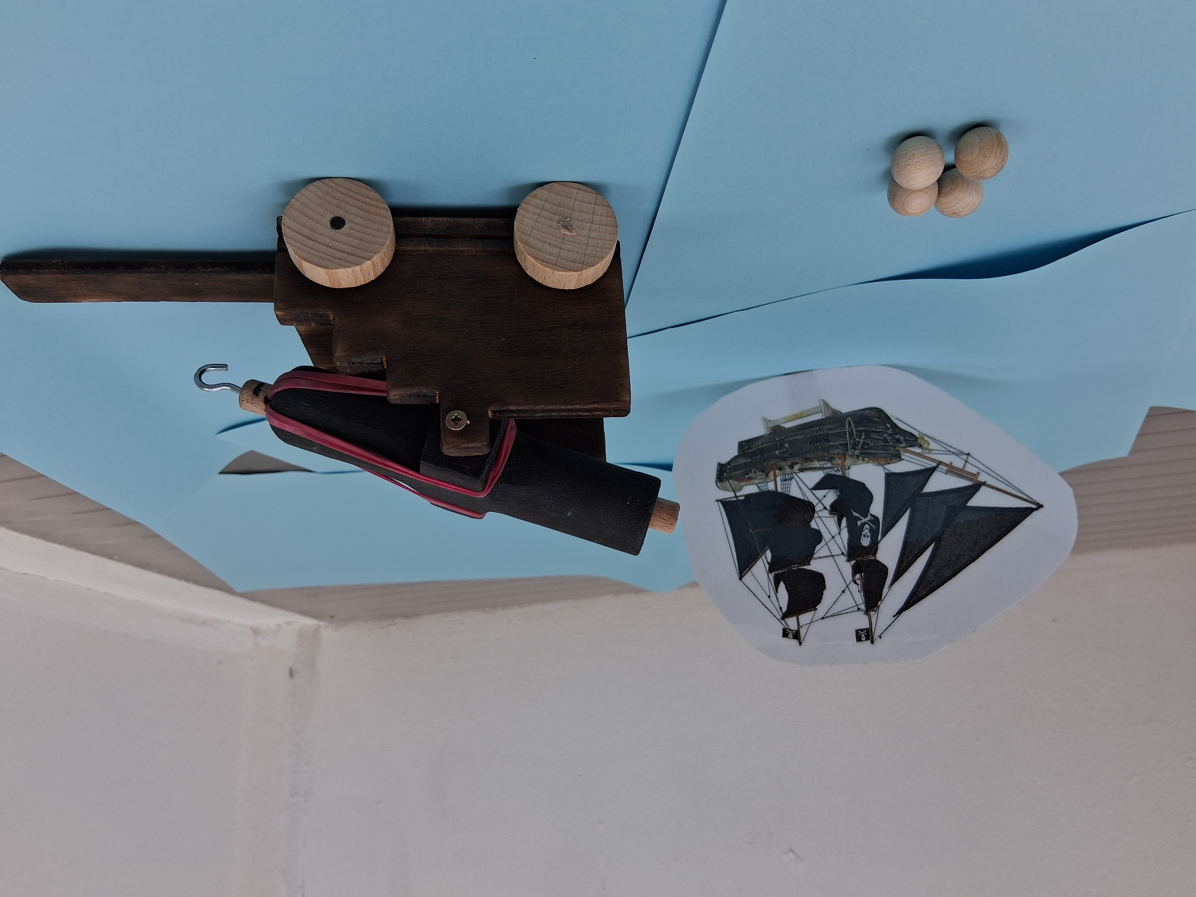 Holzwerkstatt: Piraten Kanone